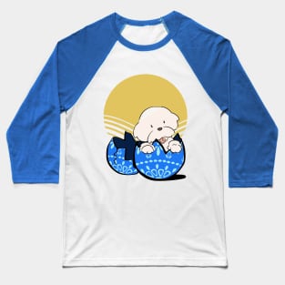 Dog in the Egg Baseball T-Shirt